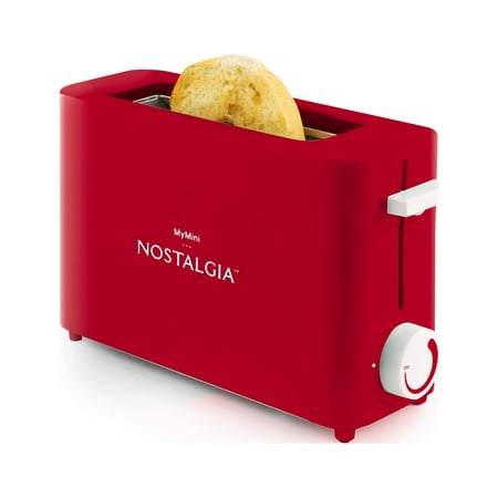 MyMini Single Slice Toaster, Red