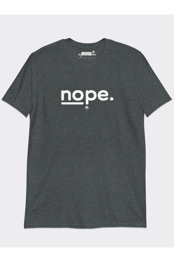 Nope, Graphic Cotton T-shirt