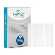 MyNewGel Advanced Silicone Scar Treatment Sheets | Old, New Scars, Surgery, Keloids, C-Section, Burns | 1" x 3" Sheet 3 Count - Clear