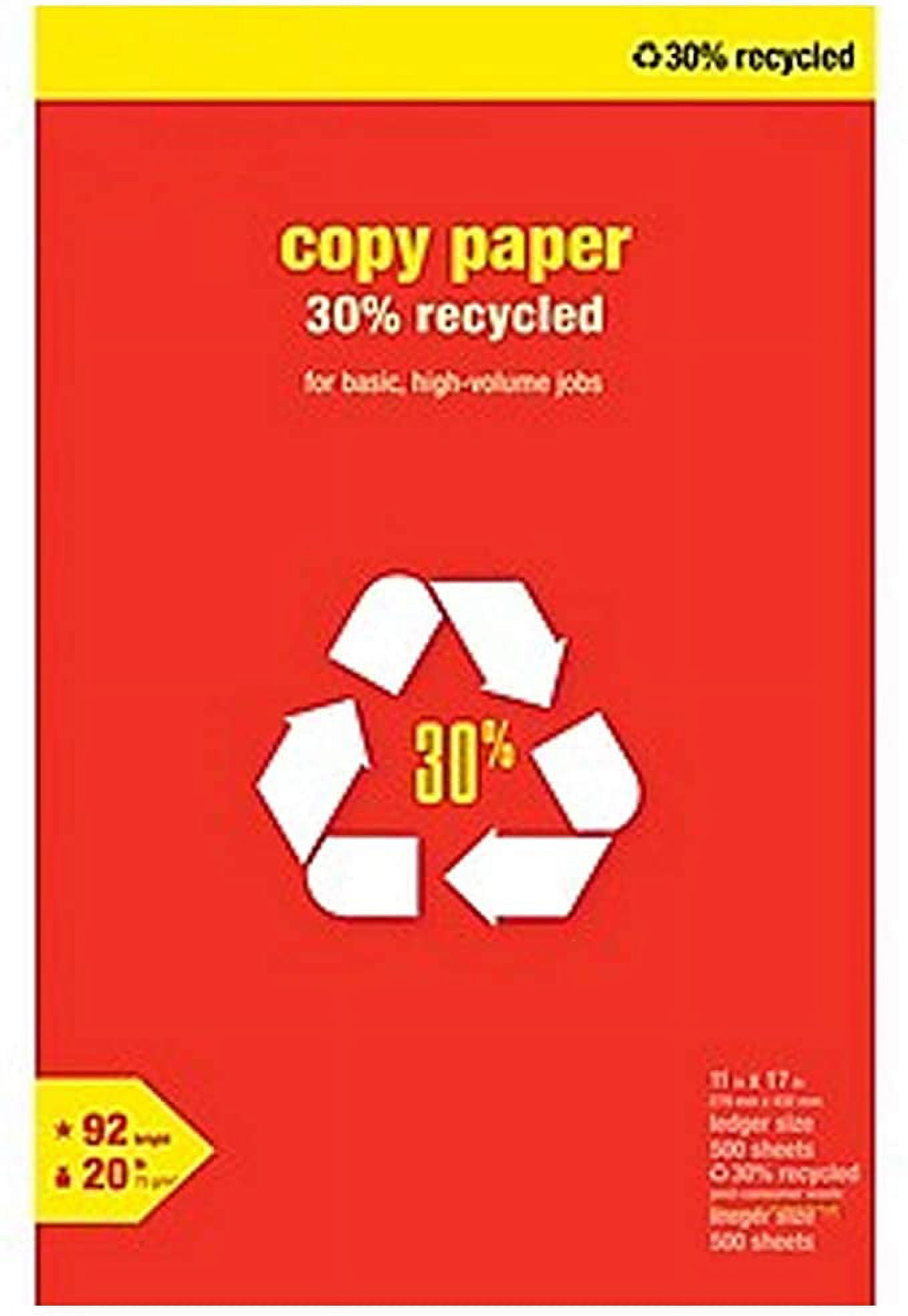 MyOfficeInnovations 30% Recycled 11x17 Paper 20 lbs 92 Bright 500/RM 580336  