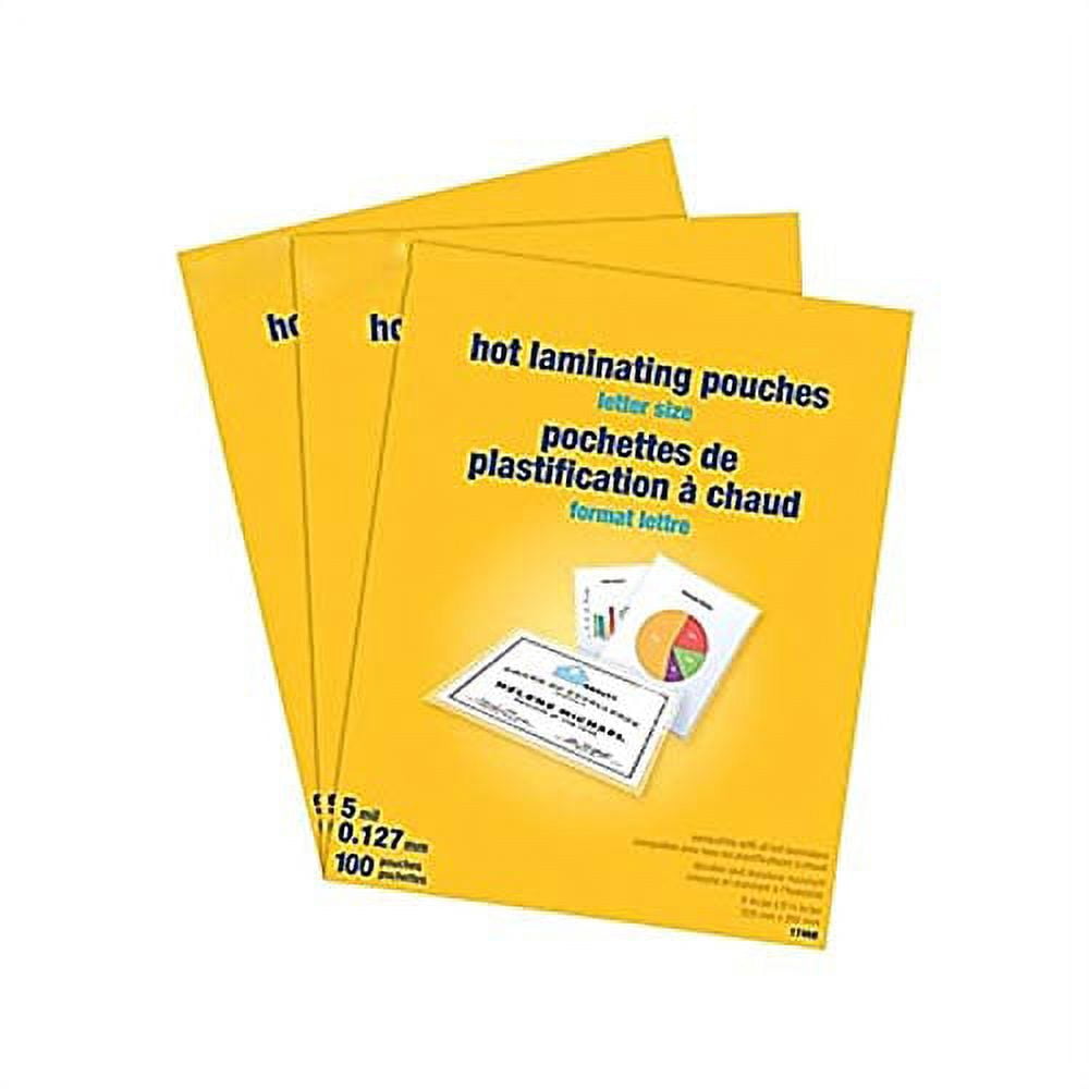 MyOfficeInnovations 5 mil Thermal Laminating Pouches Letter 300 pack 2425553