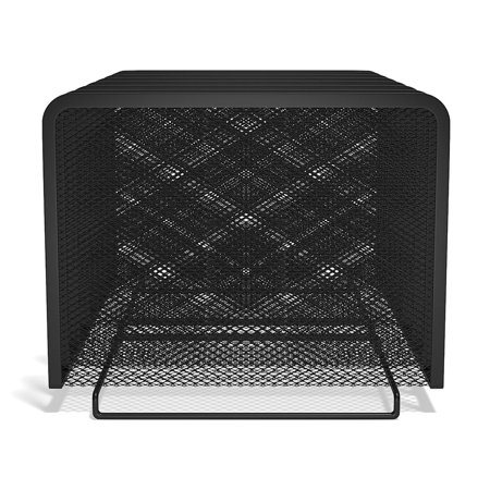 MyOfficeInnovations 7 Compartment Wire Mesh File Organizer 24402456