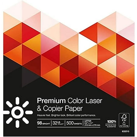 MyOfficeInnovations 8.5" x 11" Laser Paper 32 lbs. 98 Brightness 500/RM (85047 / 86047) 633213