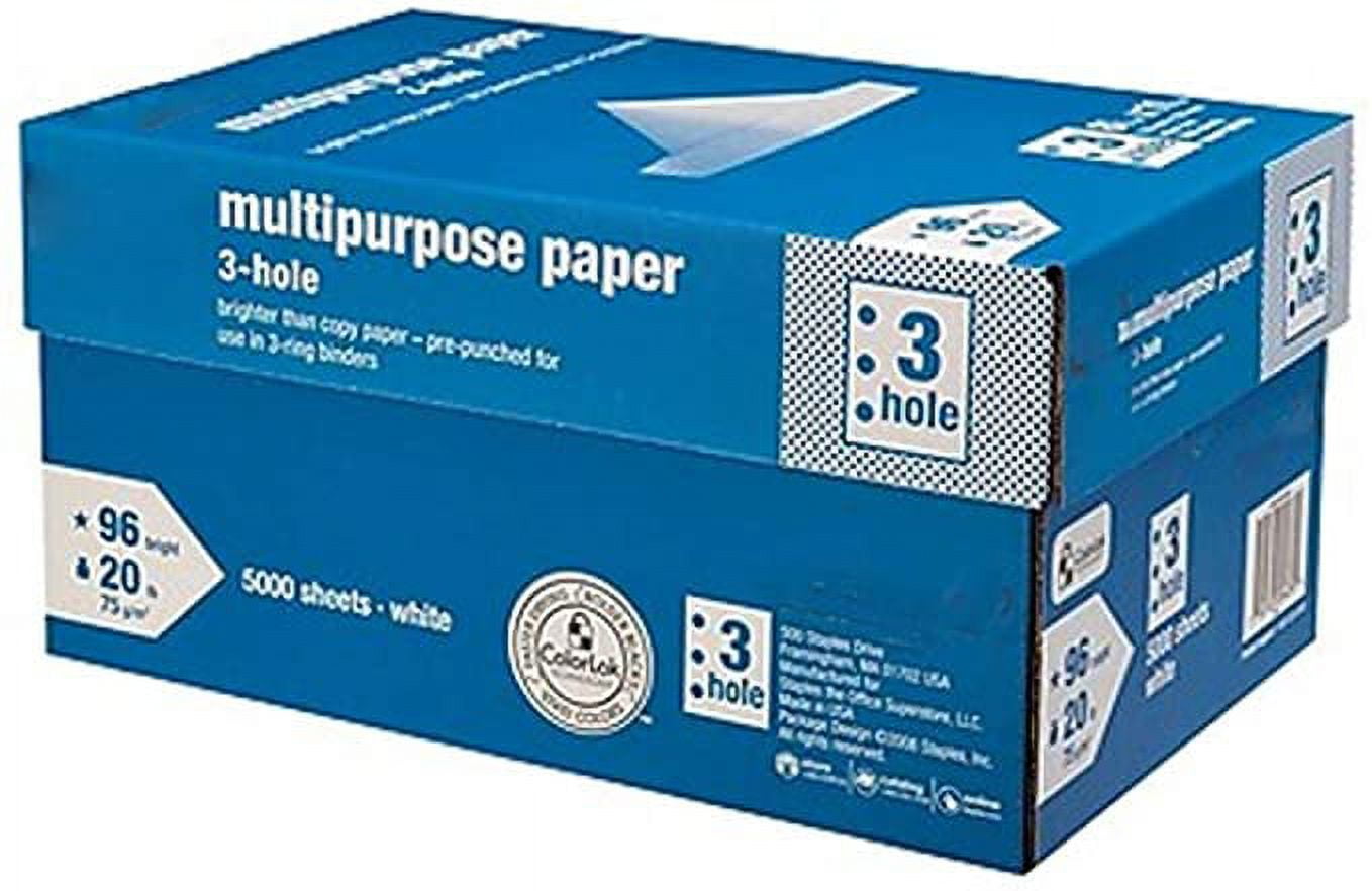 MyOfficeInnovations 8.5" x 11" Multipurpose Paper 20 lbs. 96 Brightness 500/RM 10 RM/CT 562786