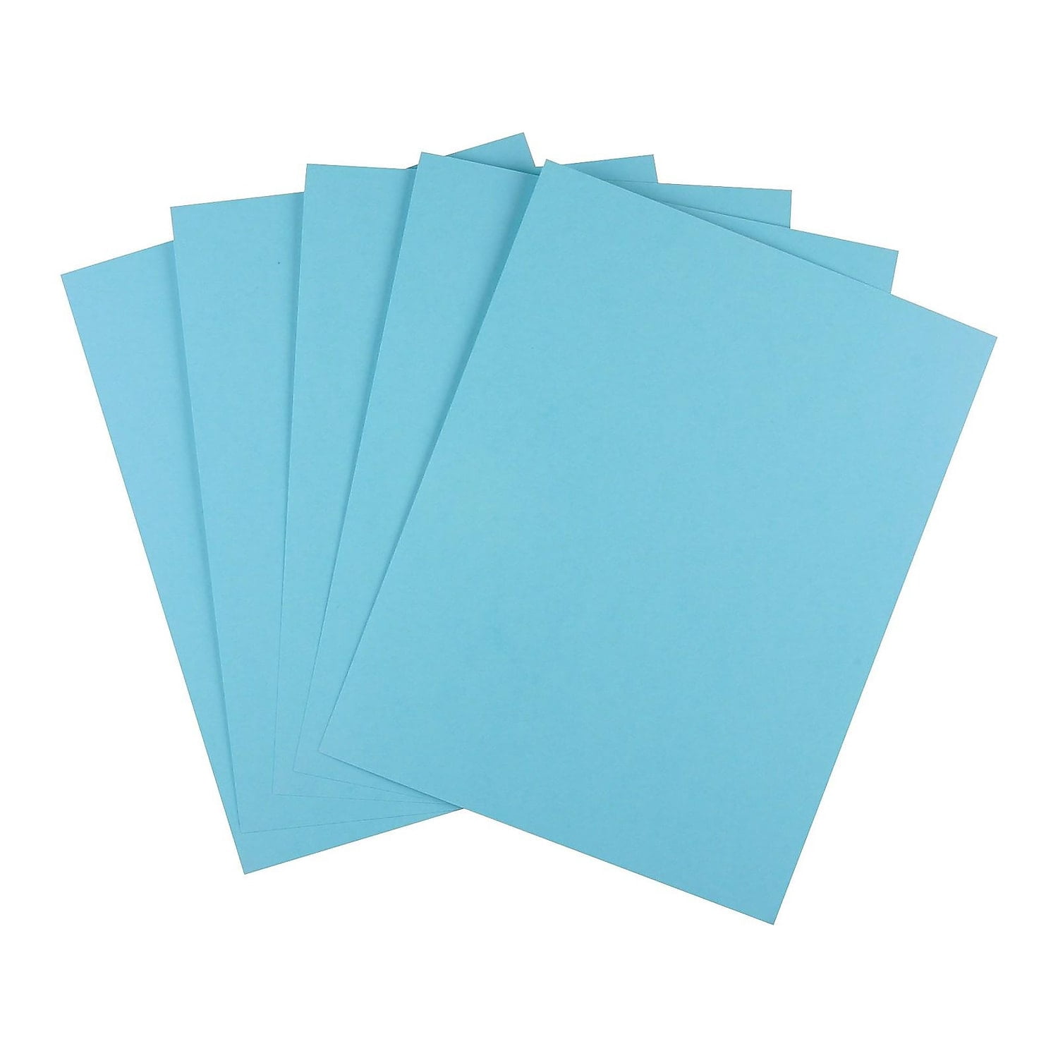MyOfficeInnovations Brights Colored Paper 8 1/2" x 11" Blue 500/Ream 490955