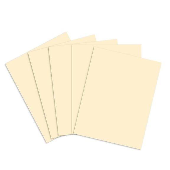 MyOfficeInnovations Cover Stock Paper 67 lbs 8.5" x 11" Ivory 250/Pack (82996) 490885