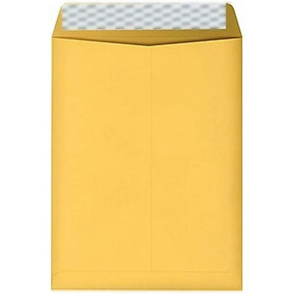 MyOfficeInnovations EasyClose Catalog Envelopes 10"L x 13"H Brown 100/BX (381969/19023)