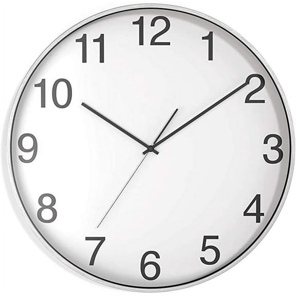 MyOfficeInnovations Essentials Wall Clock Aluminum 16 (UN57810) 24411460
