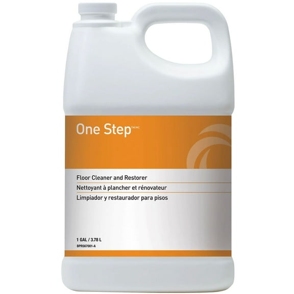 MyOfficeInnovations Floor Cleaner One-Step Peach 3.78L 4/Carton MYO919537