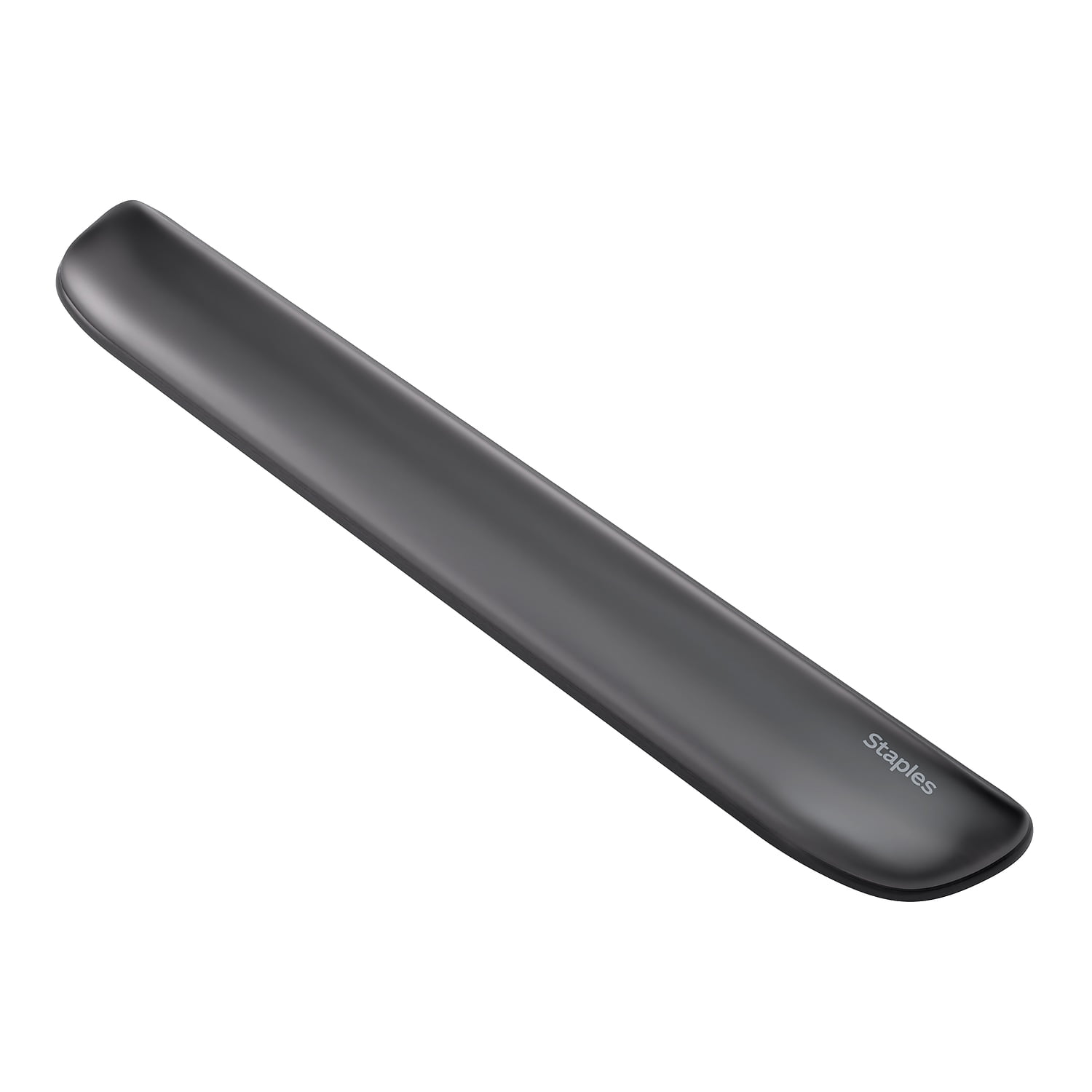 MyOfficeInnovations Gel Keyboard Wrist Rest Black Crystal 24339939
