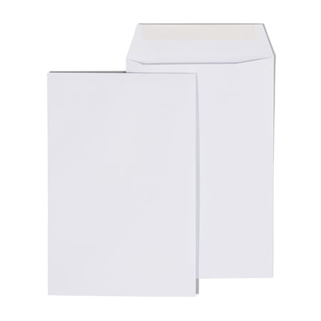 MyOfficeInnovations Gummed Flap Seal Economy White Wove Catalog Envelopes 6" x 9" 250/BX 247668