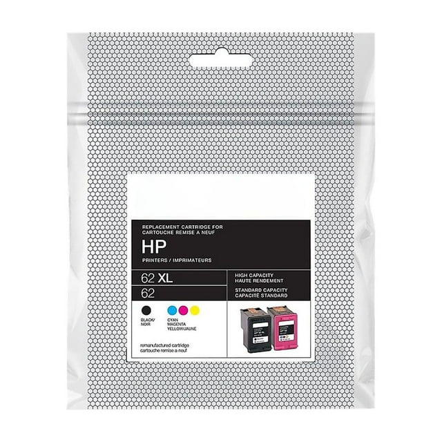 MyOfficeInnovations Ink Cartridge Replacement for HP 62XL/62 MYO2839033