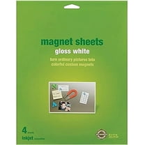 Printable Magnet Sheets, 8.5 x 11, White, 5/Pack - Reliable Paper