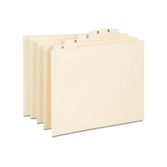 MyOfficeInnovations Manila Top-Tab Guides A-Z Manila (9521-S) 118257