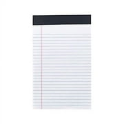MyOfficeInnovations Notepads 5 x 8 Narrow White 50 Sheets/Pad 12 Pads/Pack 163873