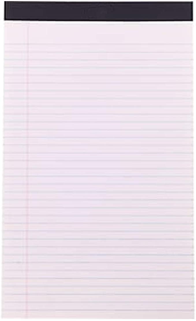 MyOfficeInnovations Notepads 8.5" x 14" Wide White 50 Sh/Pad 12 Pads/PK (51297/26786) 281303