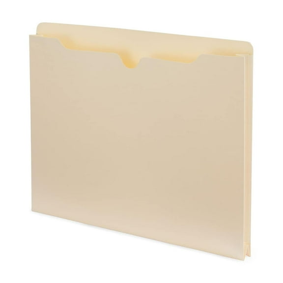 MyOfficeInnovations Paper Stock File Jacket 1" Expansion Ltr Manila 50/CT 541092