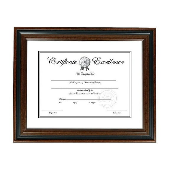MyOfficeInnovations Plastic Certificate Frame (53129/20190) 810900