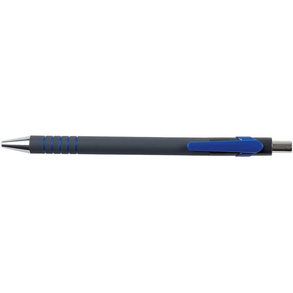 MyOfficeInnovations Postscript Retractable Ballpoint Pens Medium Point Blue Dozen(18263) 808007