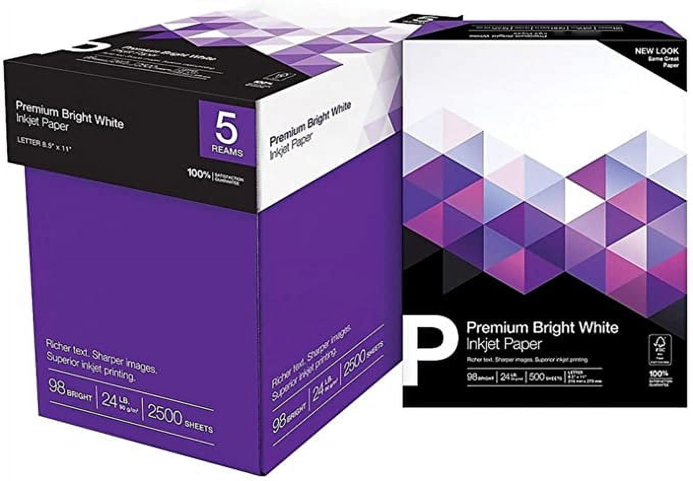 MyOfficeInnovations Premium 8.5" x 11" Multipurpose Paper 24 lb 98B 500/RM 5 RM/CT 733330