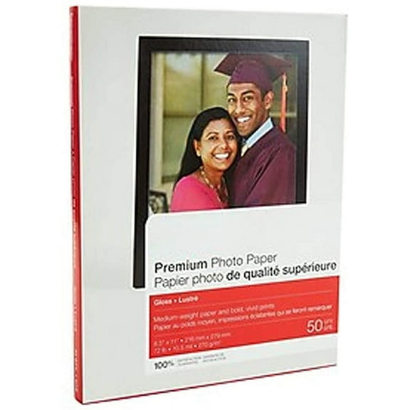 MyOfficeInnovations Premium Glossy Photo Paper 8.5" x 11" 50/Pack (19899-CC) 648178