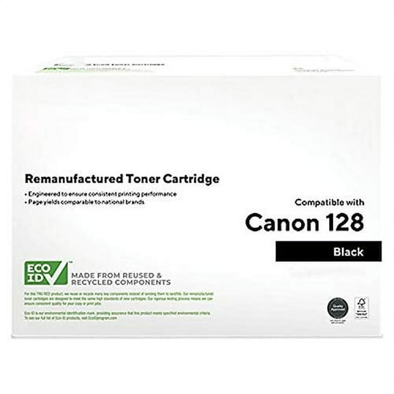 MyOfficeInnovations Laser Toner Cartridge Canon 128 (3500B001AA) Black 1004267