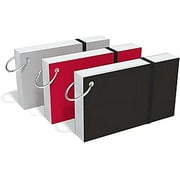 MyOfficeInnovations Ruled Index Cards on a Ring Blue Poly Cover 3" x 5" 365997
