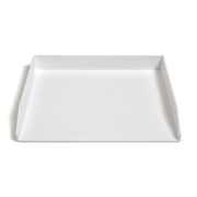 MyOfficeInnovations Side Load Stackable Plastic Letter Tray White 24380383