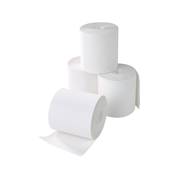 MyOfficeInnovations Thermal Cash Register/POS Rolls 3 1/8" x 230' 50/Carton (18296-CC) 386659
