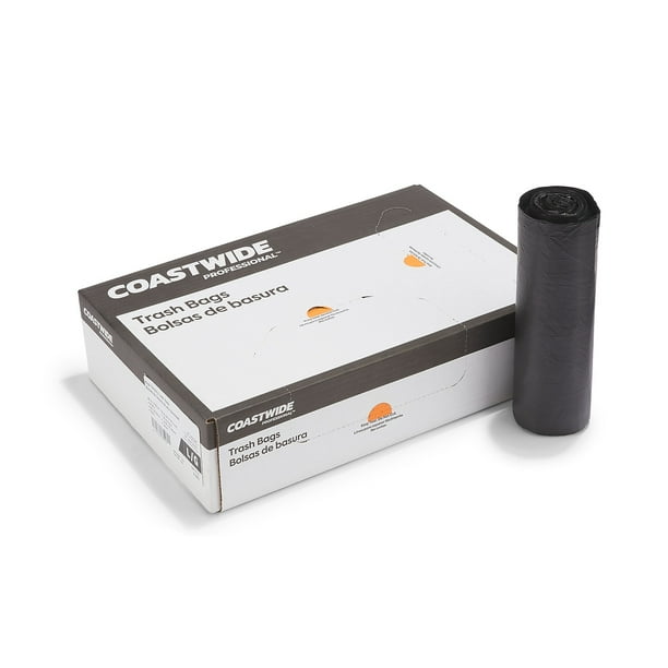 Reprocessed Resin Can Liners, 60 gal, 1.8 mil, 38
