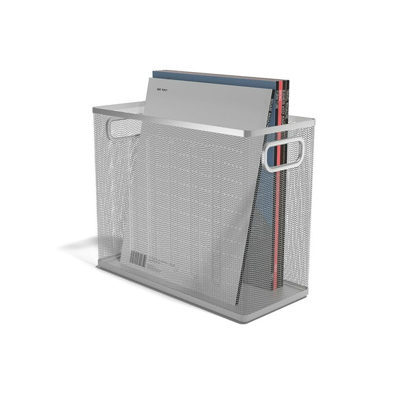 MyOfficeInnovations Wire Mesh File Organizer Silver (TR57551) 24402455