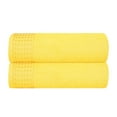 thumbnail image 1 of MyOwn 100% Premium Cotton 2 Pack Oversized Bath Towel Set 28x55 inches, Large Bath Towels, Ultra Absorbant Compact Quickdry & Lightweight Towel, Ideal for Gym Travel Camp Pool - Lime Yellow, 1 of 7