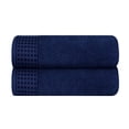 thumbnail image 1 of MyOwn 100% Premium Cotton 2 Pack Oversized Bath Towel Set 28x55 inches, Large Bath Towels, Ultra Absorbant Compact Quickdry & Lightweight Towel, Ideal for Gym Travel Camp Pool - Navy Blue, 1 of 7