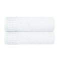 thumbnail image 1 of MyOwn 100% Premium Cotton 2 Pack Oversized Bath Towel Set 28x55 inches, Large Bath Towels, Ultra Absorbant Compact Quickdry & Lightweight Towel, Ideal for Gym Travel Camp Pool - White, 1 of 7