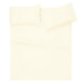 thumbnail image 1 of MyOwn California King Sheet Sets - Cotton Rich Bedding Sets, 4 Piece Deep Pocket Bed Sheets Sets - Ultra Soft, Wrinkle Resistant, Quick Dry, Easy Care California King Sheets - Ivory, 1 of 6