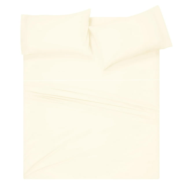 MyOwn Full Size Sheet Set Cotton Rich Bedding Sets Full, 4 Piece Deep