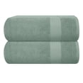 thumbnail image 1 of MyOwn Premium Cotton Oversized 2 Pack Bath Sheet 35x70 - 100% Pure Cotton - Ideal for Everyday use - Ultra Soft & Highly Absorbent - Machine Washable - Jade, 1 of 5