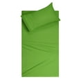 thumbnail image 1 of MyOwn Twin XL Sheet Sets - Cotton Rich Twin XL Bedding Sets, 3 Piece Deep Pocket Twin XL Sheet - Ultra Soft, Wrinkle Resistant, Quick Dry, Easy Care Twin XL Sheets - Kiwi Green, 1 of 5