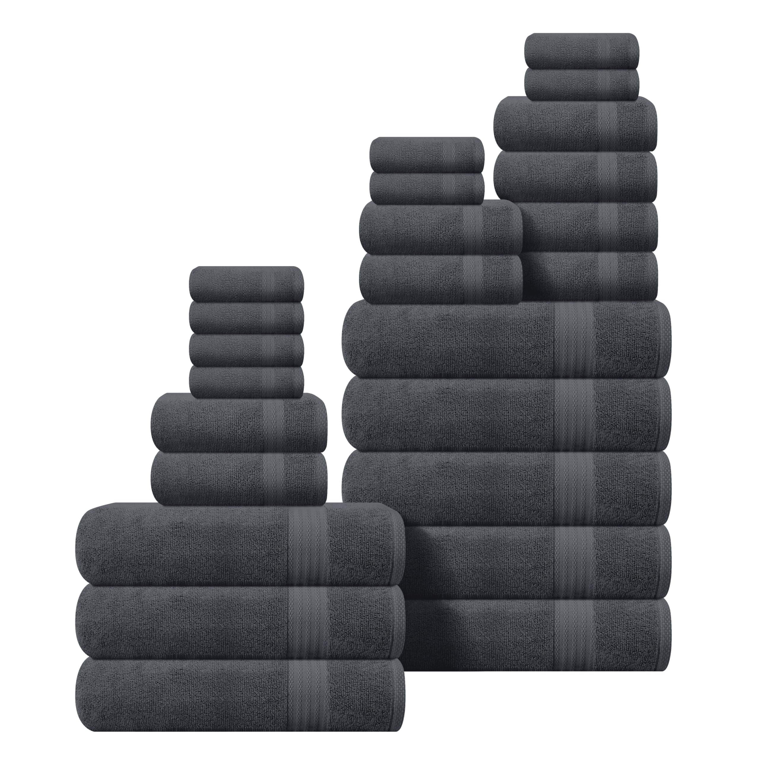 MyOwn Ultra Soft 24-Piece Towel Set