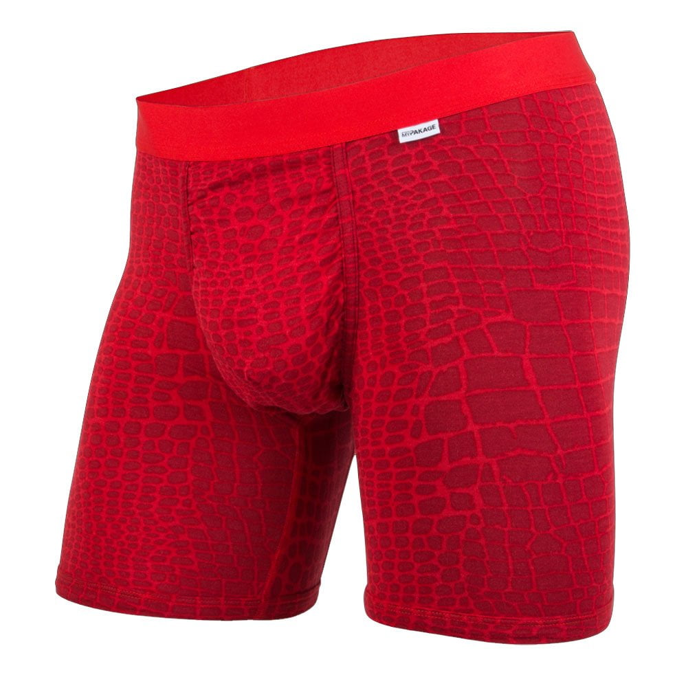 MyPakage Men's Weekday Boxer Brief (Fire Reptile, X-Small)