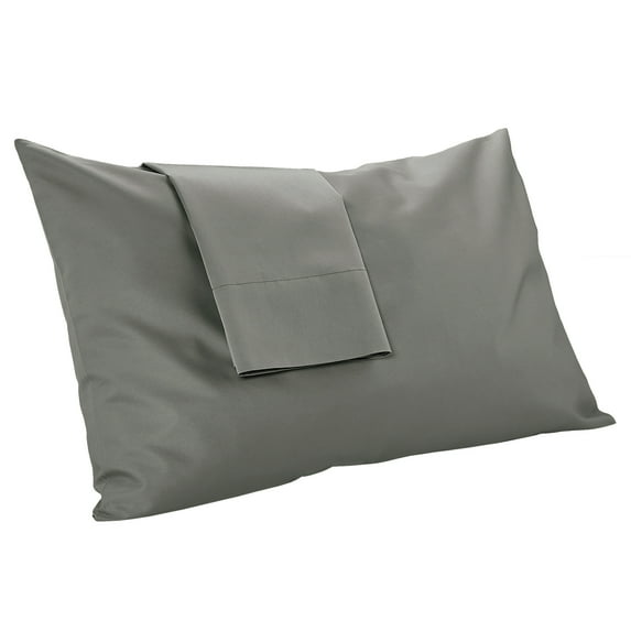 MyPillow Pillowcase Set (King, Dark Gray) Long Staple Egyptian Cotton Giza Dreams