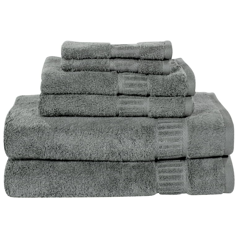 MyPillow Towel 6 Pack - Mineral Gray 