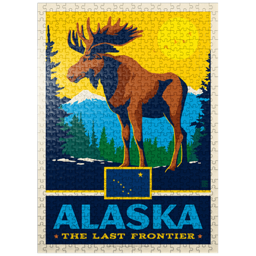 MyPuzzle - Alaska: The Last Frontier - Premium 500 Piece Jigsaw Puzzle for Adults
