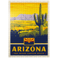 thumbnail image 1 of MyPuzzle - Arizona: The Grand Canyon State - Premium 500 Piece Jigsaw Puzzle for Adults, 1 of 6