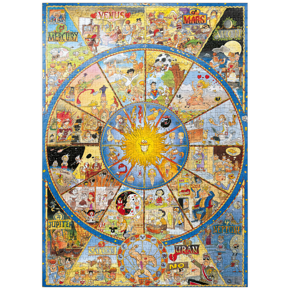 MyPuzzle - Astro World - Hugo Prades - Premium 1000 Piece Jigsaw Puzzle for Adults