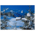 thumbnail image 1 of MyPuzzle - At The Gschwandtnerbauer Against Zugspitzgruppe (2962m) Near Garmisch-Partenkirchen - Premium 500 Piece Jigsaw Puzzle for Adults, 1 of 6