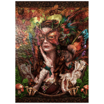 MyPuzzle - Autumn Fairy Queen - Brigid Ashwood - Premium 500 Piece Jigsaw Puzzle for Adults