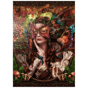 MyPuzzle - Autumn Fairy Queen - Brigid Ashwood - Premium 500 Piece Jigsaw Puzzle for Adults