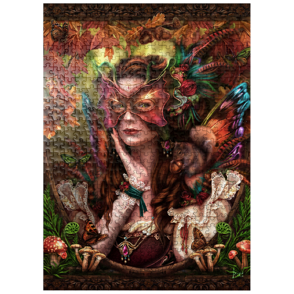 MyPuzzle - Autumn Fairy Queen - Brigid Ashwood - Premium 500 Piece Jigsaw Puzzle for Adults