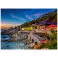 thumbnail image 1 of MyPuzzle - Beautiful Sunrise Haedong Yongongs Temple Busan Korea - Premium 500 Piece Jigsaw Puzzle for Adults, 1 of 6